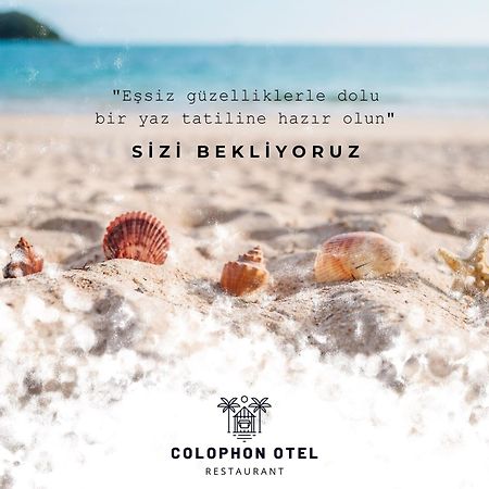 Colophon Beach Otel Gümüldür Zewnętrze zdjęcie